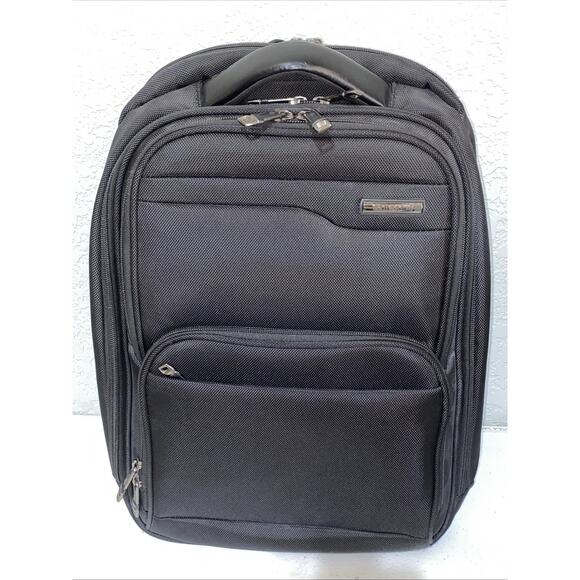 Samsonite Travel Backpack Black Padded Laptop Tablet Pocket